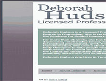 Tablet Screenshot of dhudsoncounseling.com